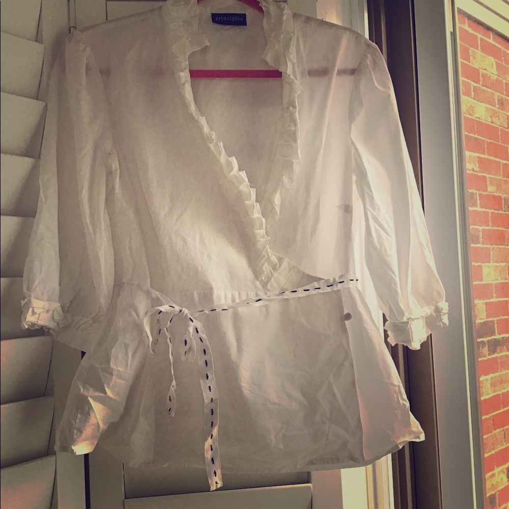Wrap around blouse NWT
